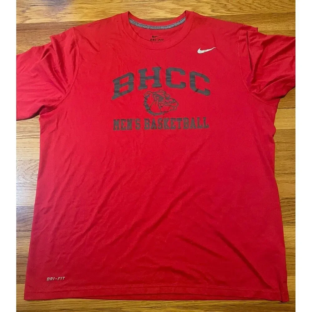Bunker Hill Community College Basketball Nike Dri Fit‎ Shirt Sz XL Boston MA
